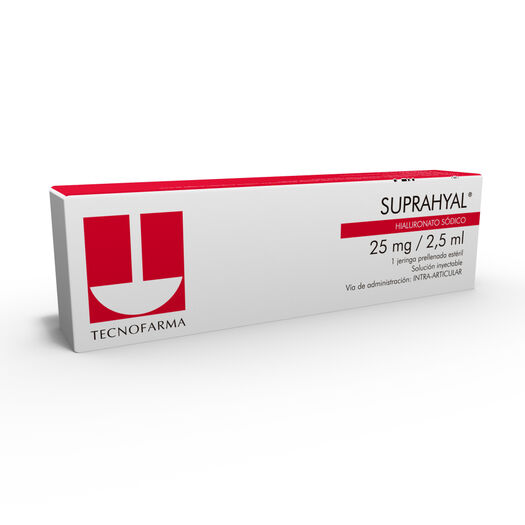 Suprahyal 25 mg/2,5 mL Solución Inyectable x 1 Jeringa Prellenada, , large image number 0