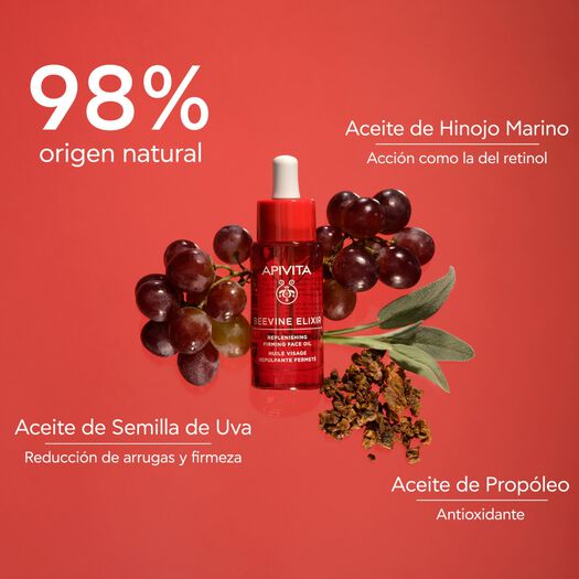 Aceite Facial Firmeza & Reparación Beevine Elixir 30ml Apivita, , large image number 2