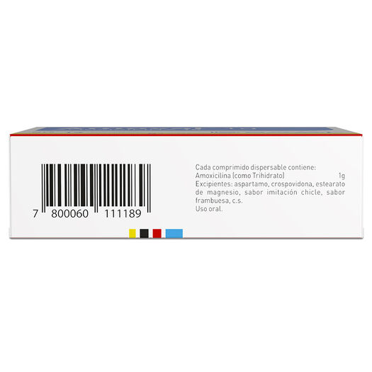 AMOVAL Amoxicilina 1 g 14 comprimidos, , large image number 1