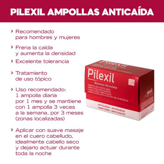 Pilexil Anticaida x 15 Ampollas, , large image number 2