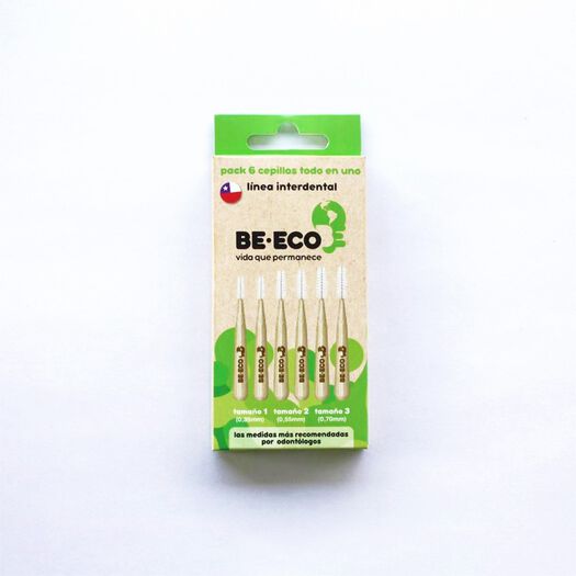 Be Eco Cepillo Interdental x 6 Unidad, , large image number 0