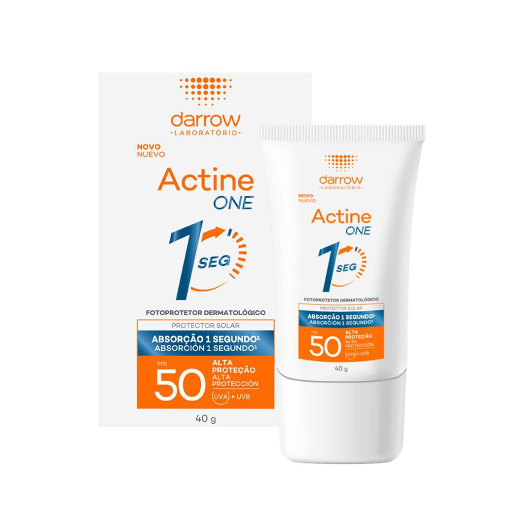 Protector Solar Darrow Actine One FPS 50 40 mL, , large image number 0