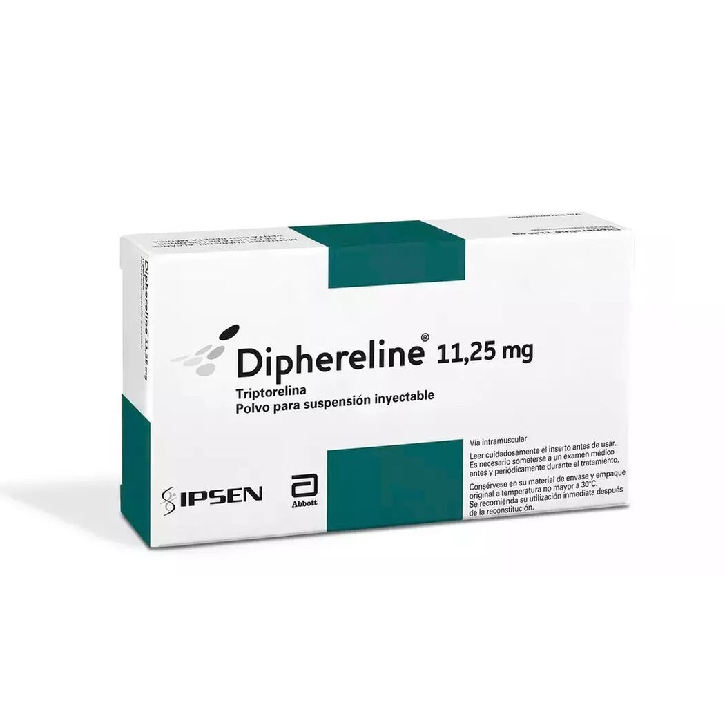 Diphereline 11,25 mg x 1 vial suspensi&oacute;n inyectable con solvente, , large image number 0