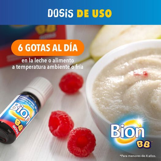 Probiótico Bion BB Gotas 8 g, , large image number 1