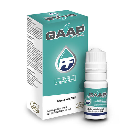 Gaap PF Ofteno 0.005 % x 3 ml Solución Oftálmica, , large image number 0