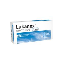 Lukanex 5 mg x 40 Comprimidos Masticables
