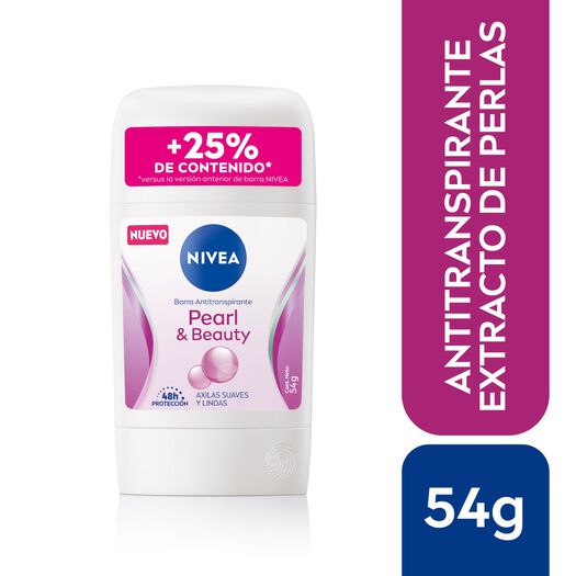 Desodorante NIVEA Barra Black Pearl Femenino 54g, , large image number 0