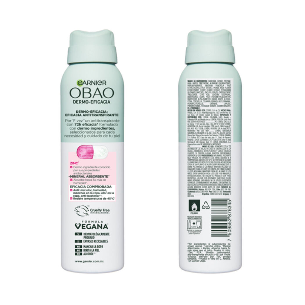 Pack Desodorante Garnier Obao Zinc 2Un, , large image number 3