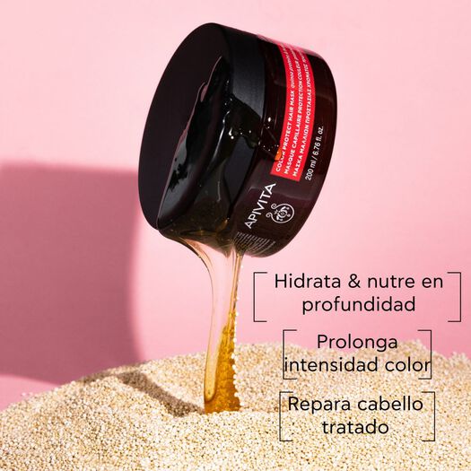 Mascarilla Capilar Apivita Quinoa y Miel 200 mL, , large image number 1