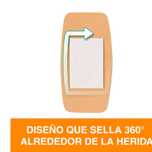 Parches Impermeables Acolchados y Flexibles Codo Rodilla, 6 un. Nexcare, , large image number 2