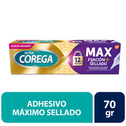 Adhesivo Corega Ultra Protesis Dentales Maximo Sellado 70 g