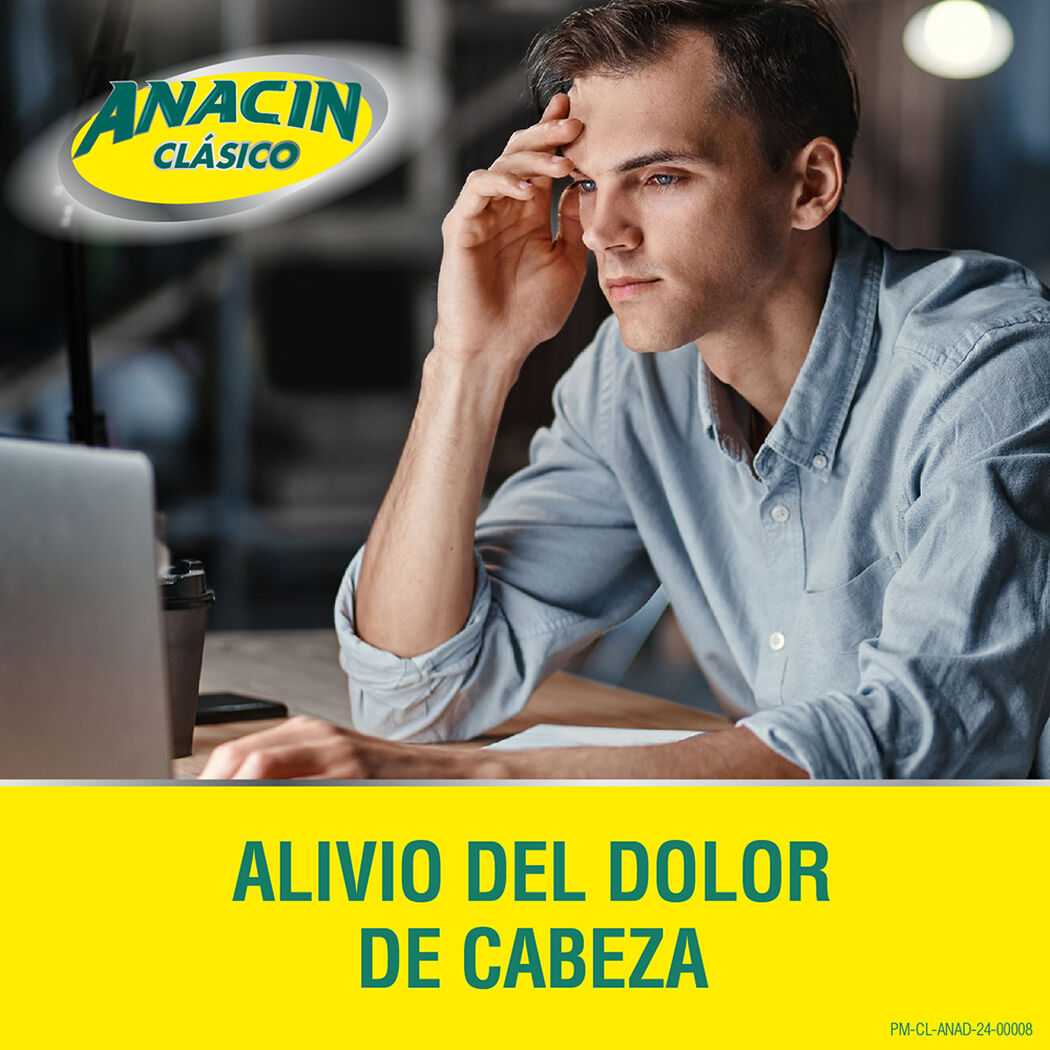 Anacin Clásico X 8 Comprimidos Recubiertos, , large image number 2
