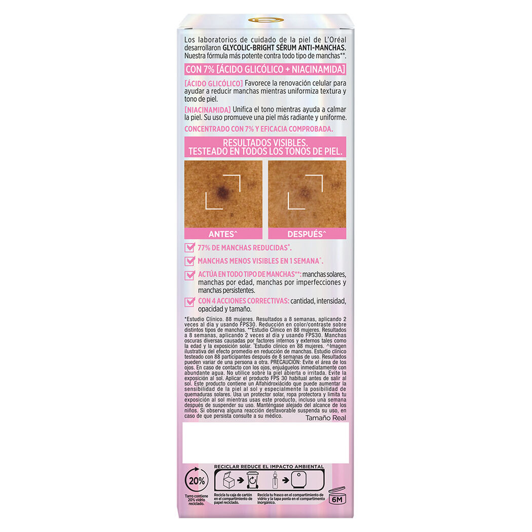 Serum Loreal Glycolic Bright 30 mL, , large image number 2
