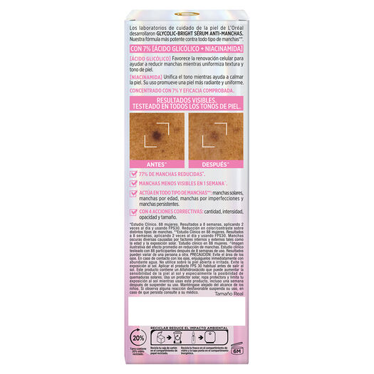 Serum Loreal Glycolic Bright 30Ml, , large image number 2