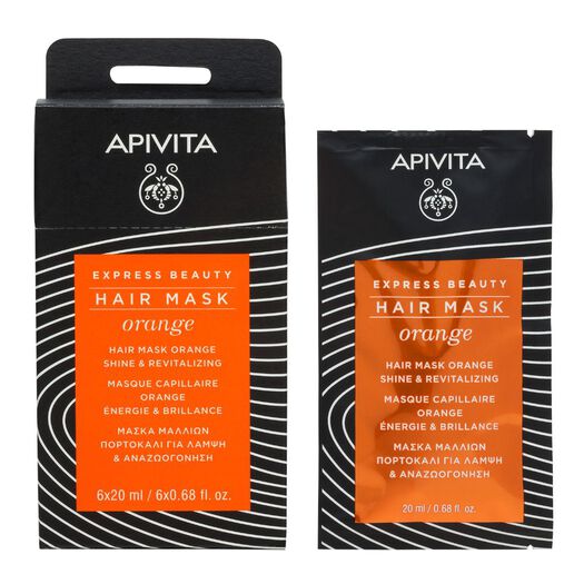 Mascarilla Capilar Apivita Naranja 20 mL, , large image number 1