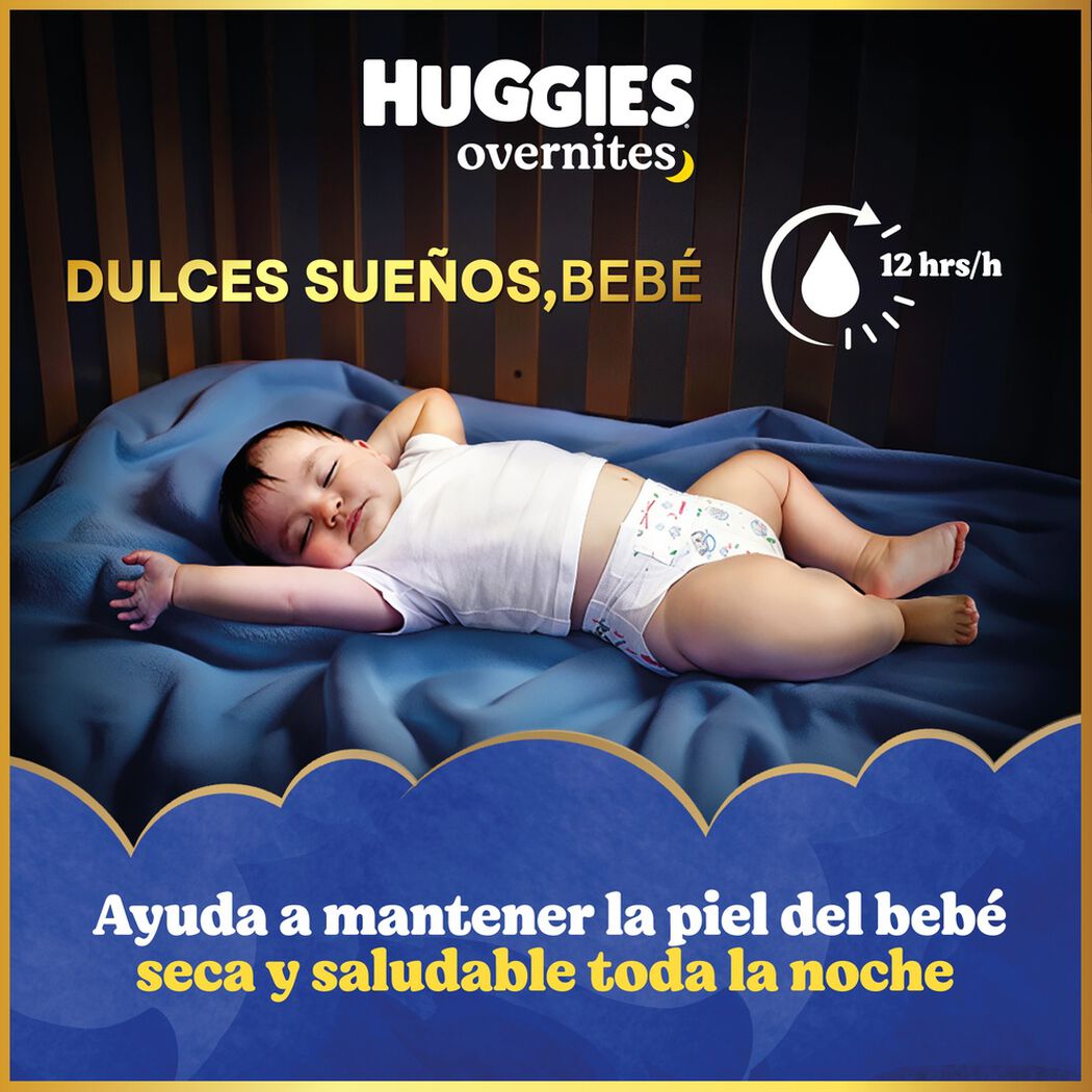 Pa&ntilde;al Huggies Nocturno Overnites XXG 21 Unidades, , large image number 4