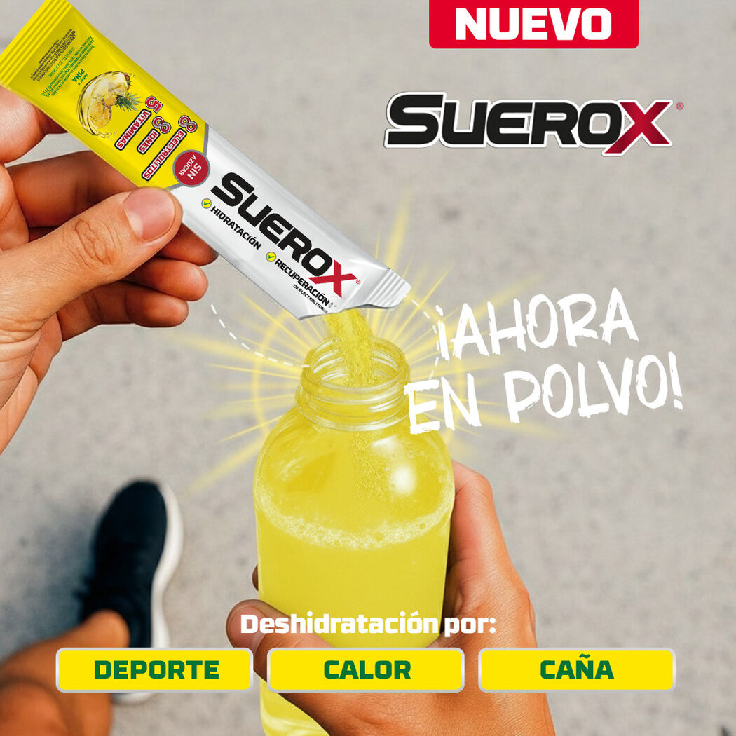 Suerox Polvo Ar&aacute;ndano Pi&ntilde;a Pack 4 Unidades de 80gr, , large image number 1