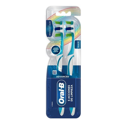 Cepillo de Dientes Oral-B 5 Acciones de Limpieza 2 Unidades, , large image number 4