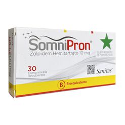 Somnipron 10 mg Caja 30 Comp. Recubiertos