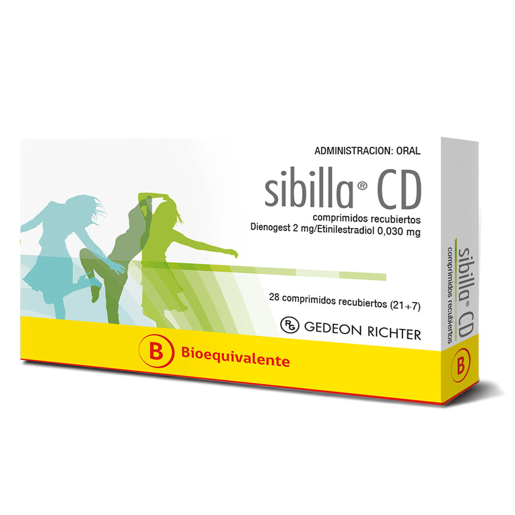 Sibilla CD Anticonceptivo Oral 28 Comprimidos Recubiertos, , large image number 0