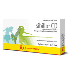 SIBILLA CD ANTICONCEPTIVO ORAL 28COMP RE