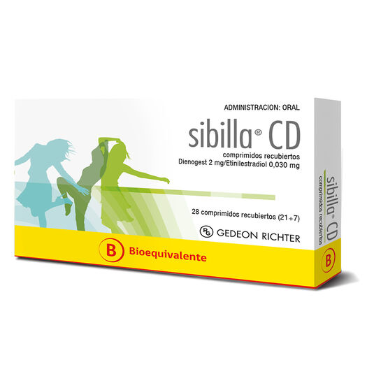 SIBILLA CD ANTICONCEPTIVO ORAL 28COMP RE, , large image number 0