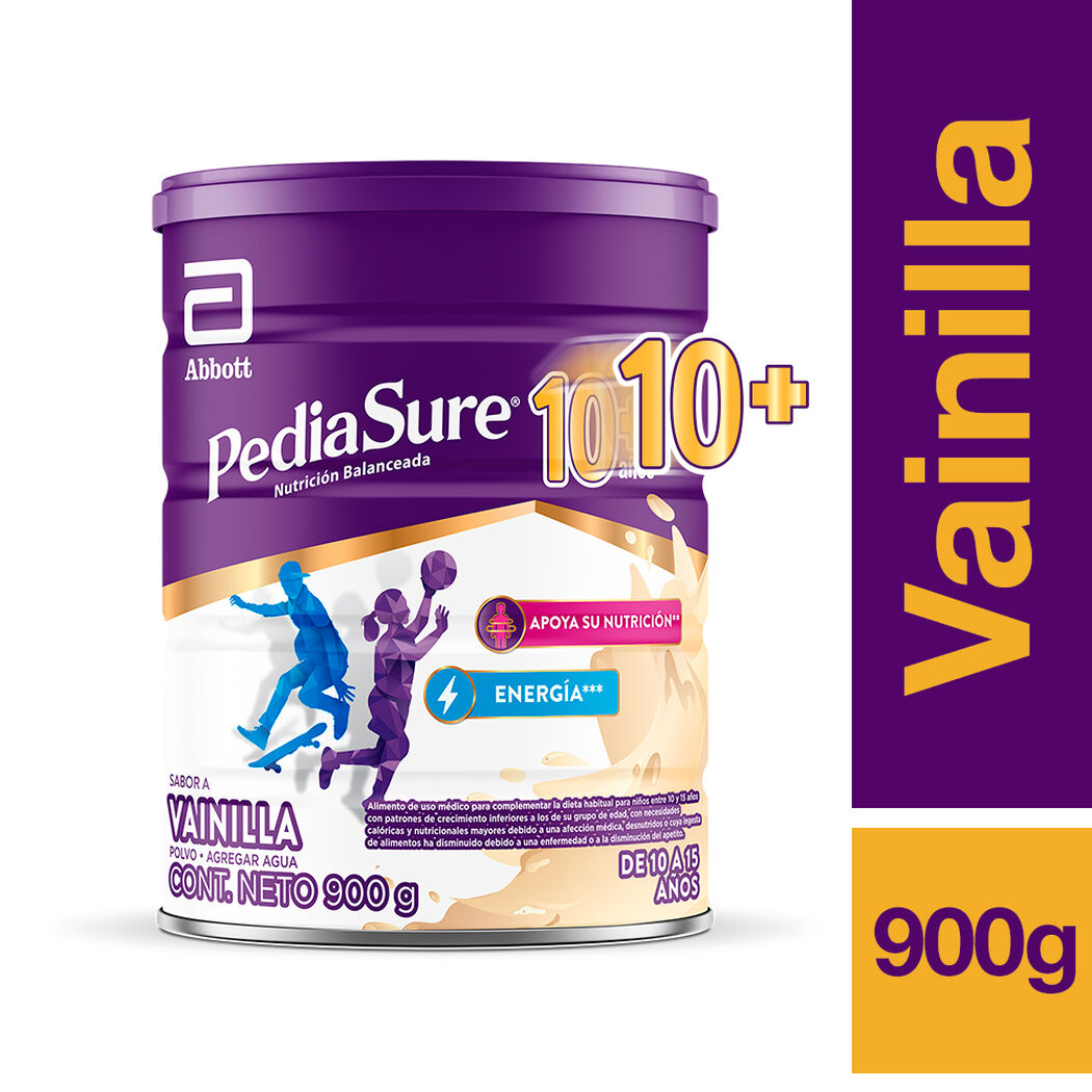 Pediasure 10+ Vainilla 900 g, , large image number 0