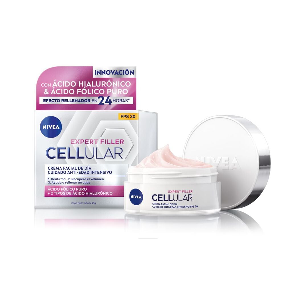 Crema Facial Nivea Cellular Filler D&iacute;a FPS30 50  ml, , large image number 1