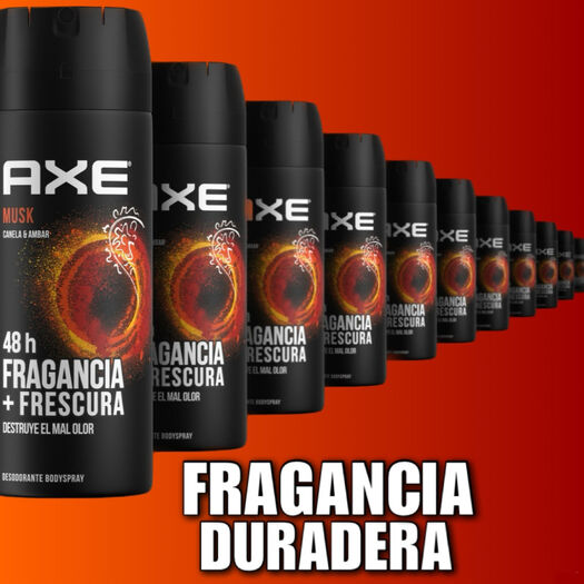 Axe Desodorante Aerosol Musk 150 ml, , large image number 3