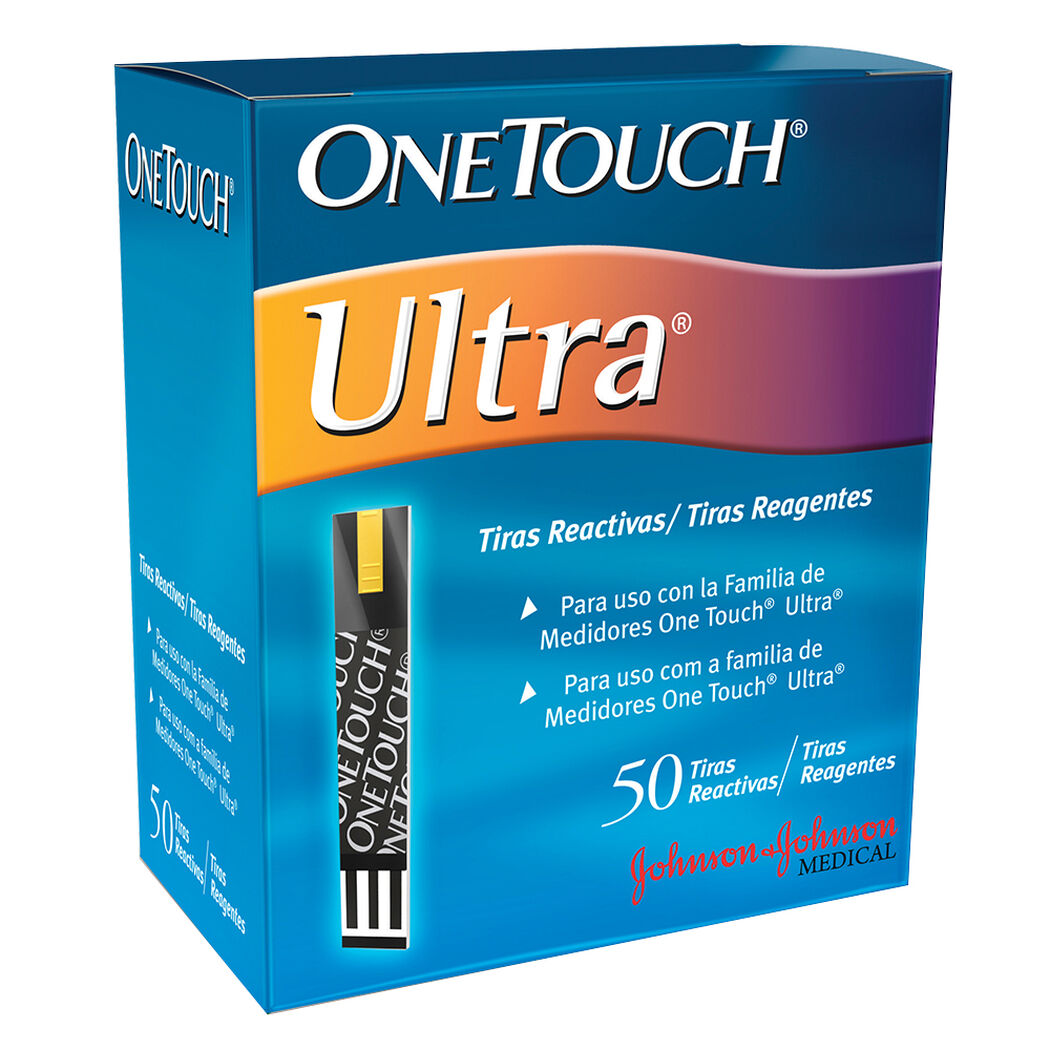 One Touch Ultra x 50 Tiras Control Glicemia, , large image number 0
