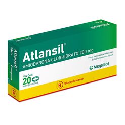 Atlansil 200 mg x 20 Comprimidos
