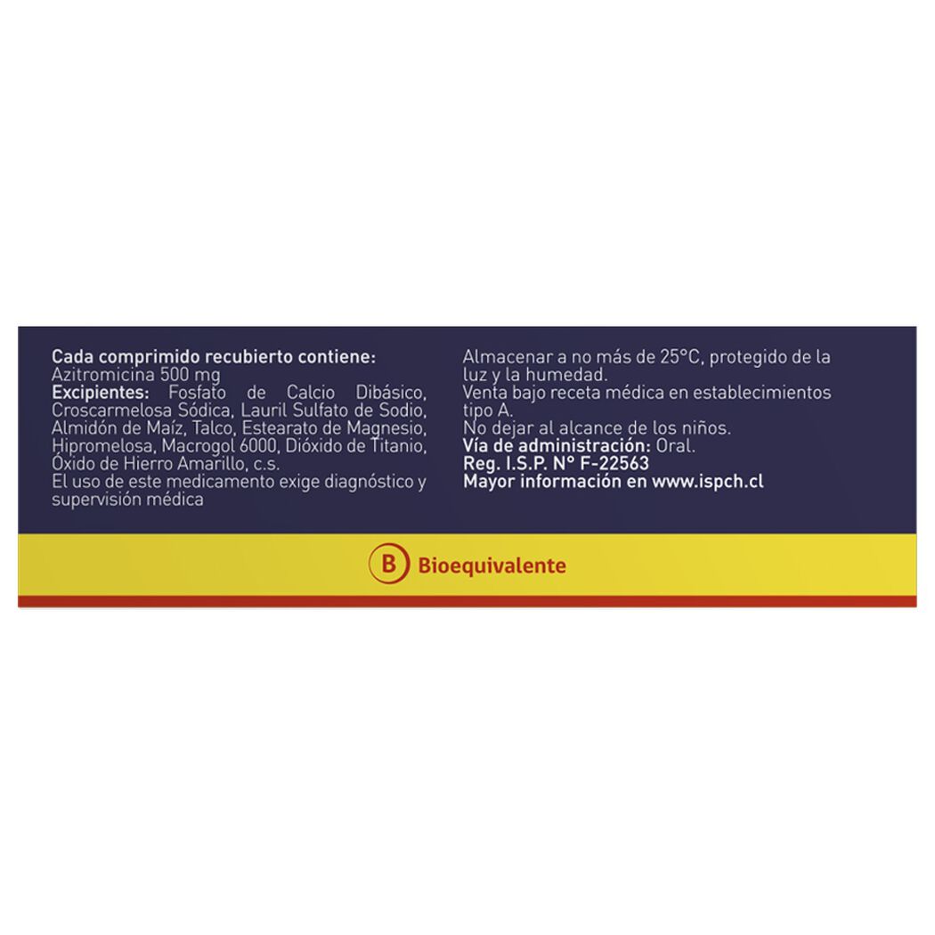 Azithral 500 mg x 6 comprimidos, , large image number 2
