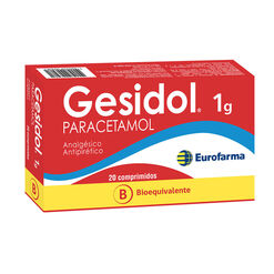Gesidol Paracetamol Bioe.1gr X 20comp
