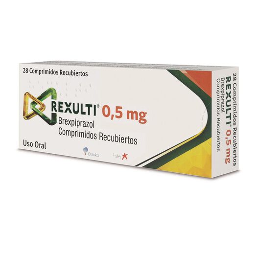 Rexulti 0.5 mg x 28 Comprimidos Recubiertos, , large image number 0