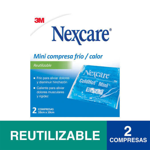 Nexcare¿ Mini Compresa Frío/calor, 2 unidades, , large image number 0