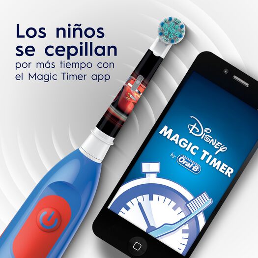 Cepillo de Dientes Eléctrico para niños Oral-B Disney Pixar Cars 1 Unidad, , large image number 3