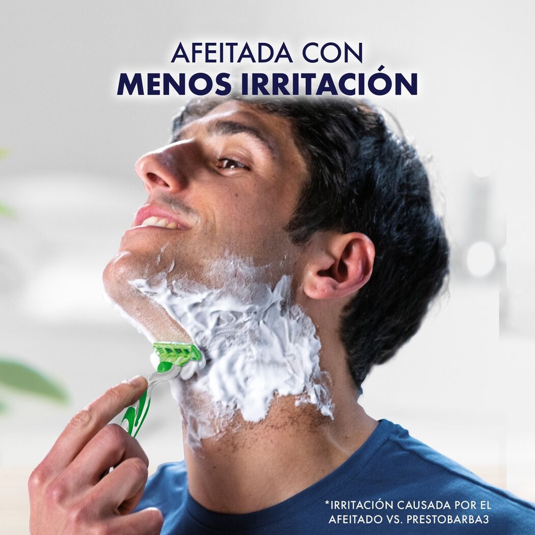 M&aacute;quina de Afeitar Gillette Mach3 Sensitive + 6 Repuestos con Aloe, , large image number 2