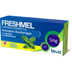 Freshmel Menta Fresca x 12 Comprimidos Disolucion Bucal