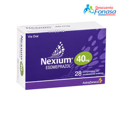 Nexium 40 mg x 28 Comprimidos con Recubrimiento Entérico