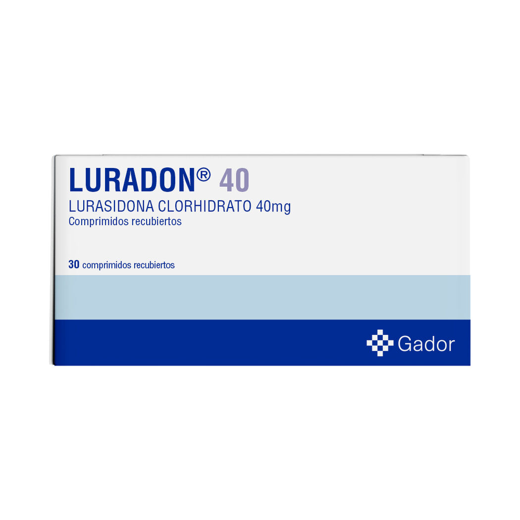 Luradon 40 mg 30 Comprimidos Recubiertos, , large image number 0