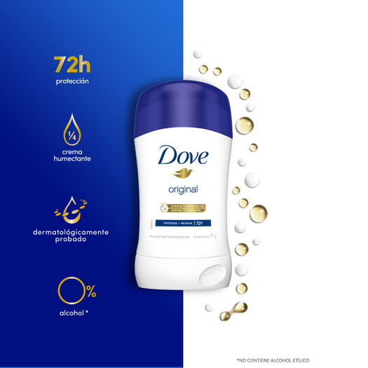 Desodorante Dove Stick Original 45 g, , large image number 3