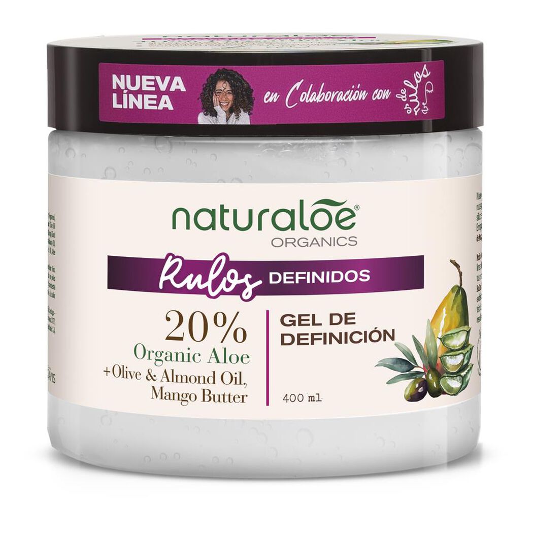 Gel Naturaloe Rulos Definidos 400 mL, , large image number 0