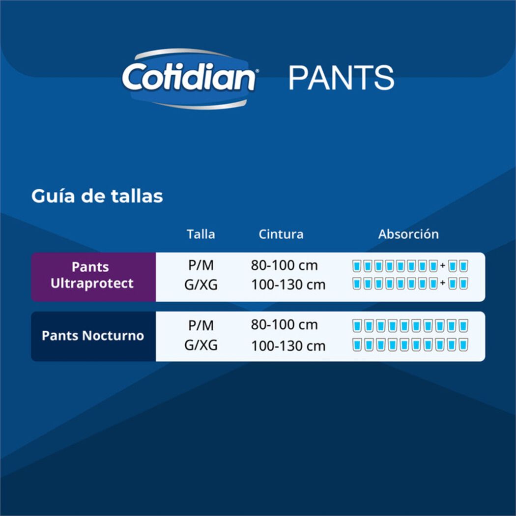 Cotidian Pants Ultraprotect G/Xg 16un, , large image number 4
