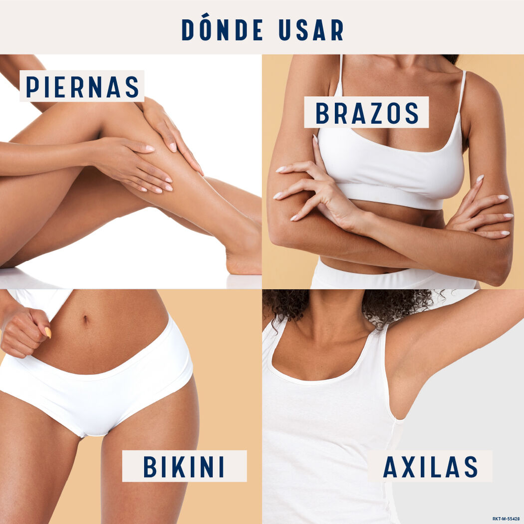 Veet Bandas Depilatorias Corporales Piel Sensible 12un. Pure & Fresh, , large image number 4