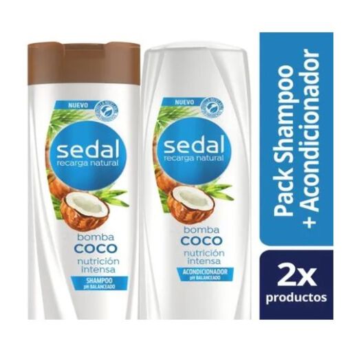 Sedal Pack Shampoo + Acondicionador Restauración Instantánea 340 Ml X 1 Pack, , large image number 0