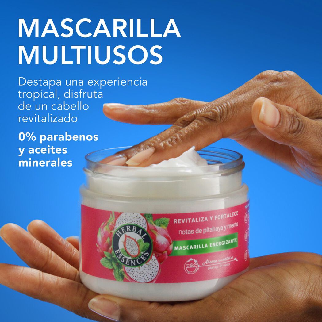 Herbal Essences con notas de Pitahaya Mascarilla Capilar 300 ml, , large image number 3