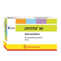 Lipoten 80 mg x 28 Comprimidos