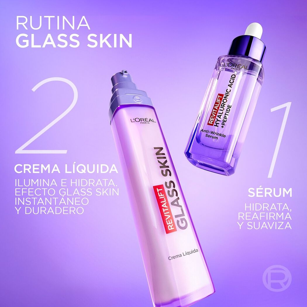 Crema Facial Glass Skin L'Or&eacute;al Paris Revitalift Filler 50 Ml, , large image number 3