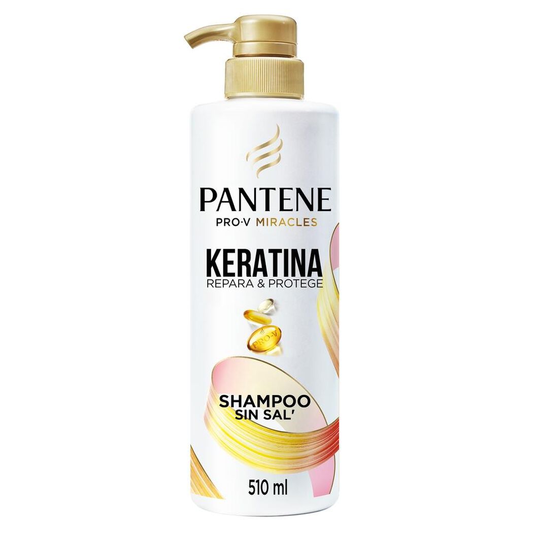 Shampoo Pantene Keratina 510 mL, , large image number 0