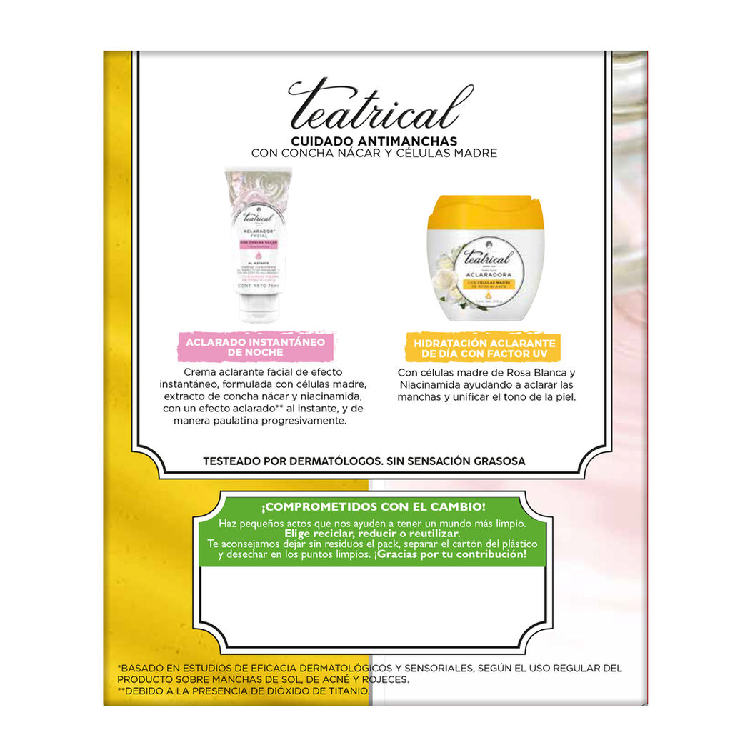 Pack Teatrical 75M l+ Crema Aclarante 100Gr, , large image number 3